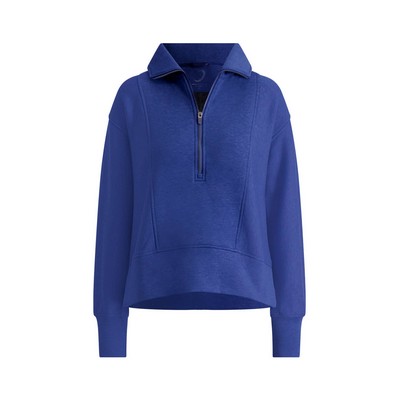 Zero Restriction Women's Regan Zip Mock-Neck Sweatshirt